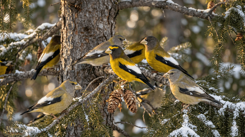 Evening Grosbeak